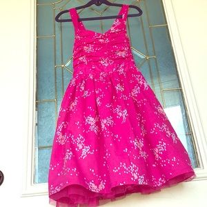 Pink Cherokee Girls Dress Large 10/12